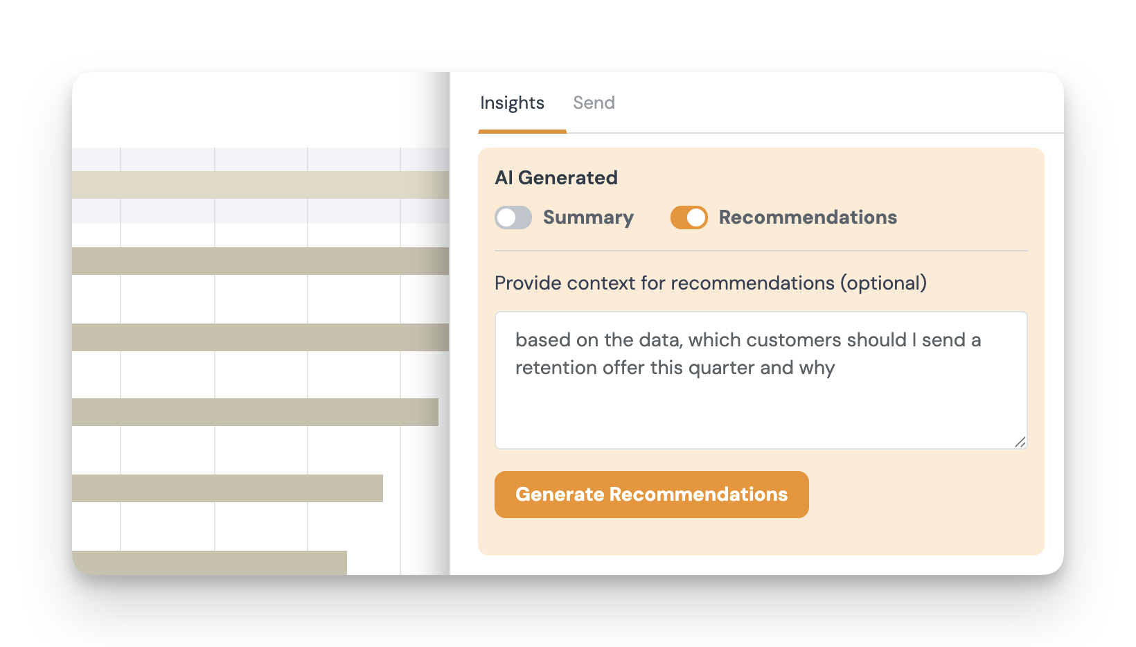 AI Reccomendations