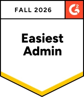 G2 Easiest Admin, Analytics Platforms, Fall 2026
