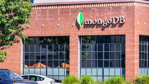 July 30, 2019 Palo Alto / Ca / Usa Mongodb Hq In Silicon Valley; Mongodb Inc. Is An American Software Company That Develops And Provides Commercial Support For The Open Source Mongodb