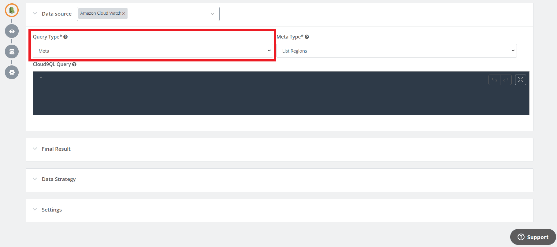 CloudWatch Datasource Integration Visibility with Knowi