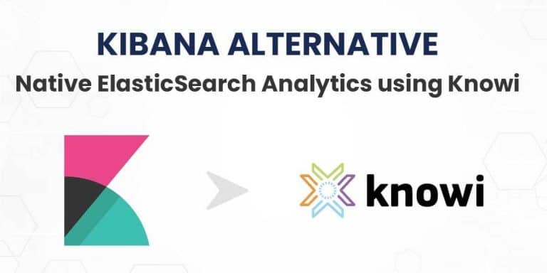 Kibana Alternative | Native ElasticSearch Analytics using Knowi