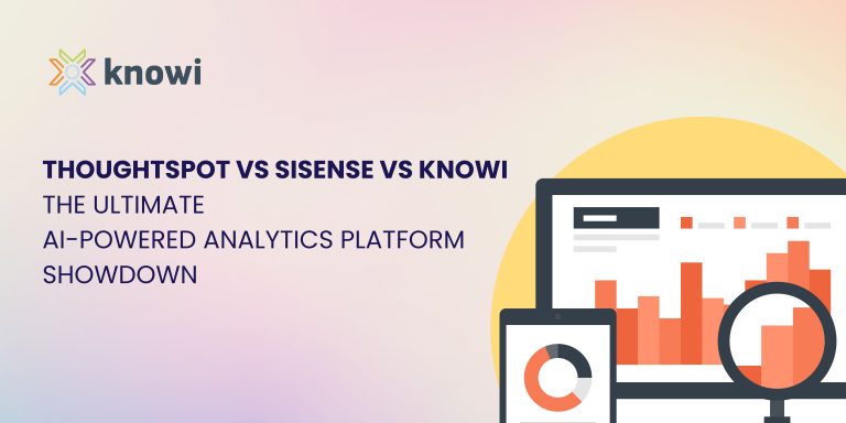 ThoughtSpot vs Sisense vs Knowi