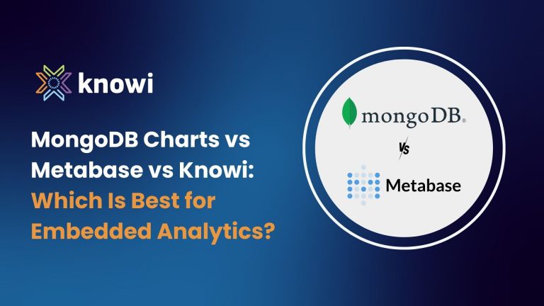MongoDB Charts vs Metabase vs Knowi