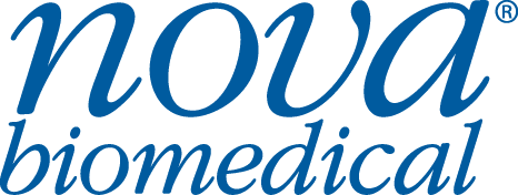 Nova Biomedical logo - medical device manufacturer using Knowi for operational analytics