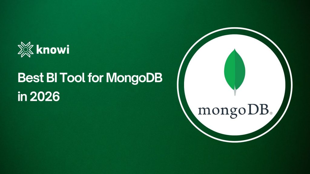 Best BI Tool for MongoDB