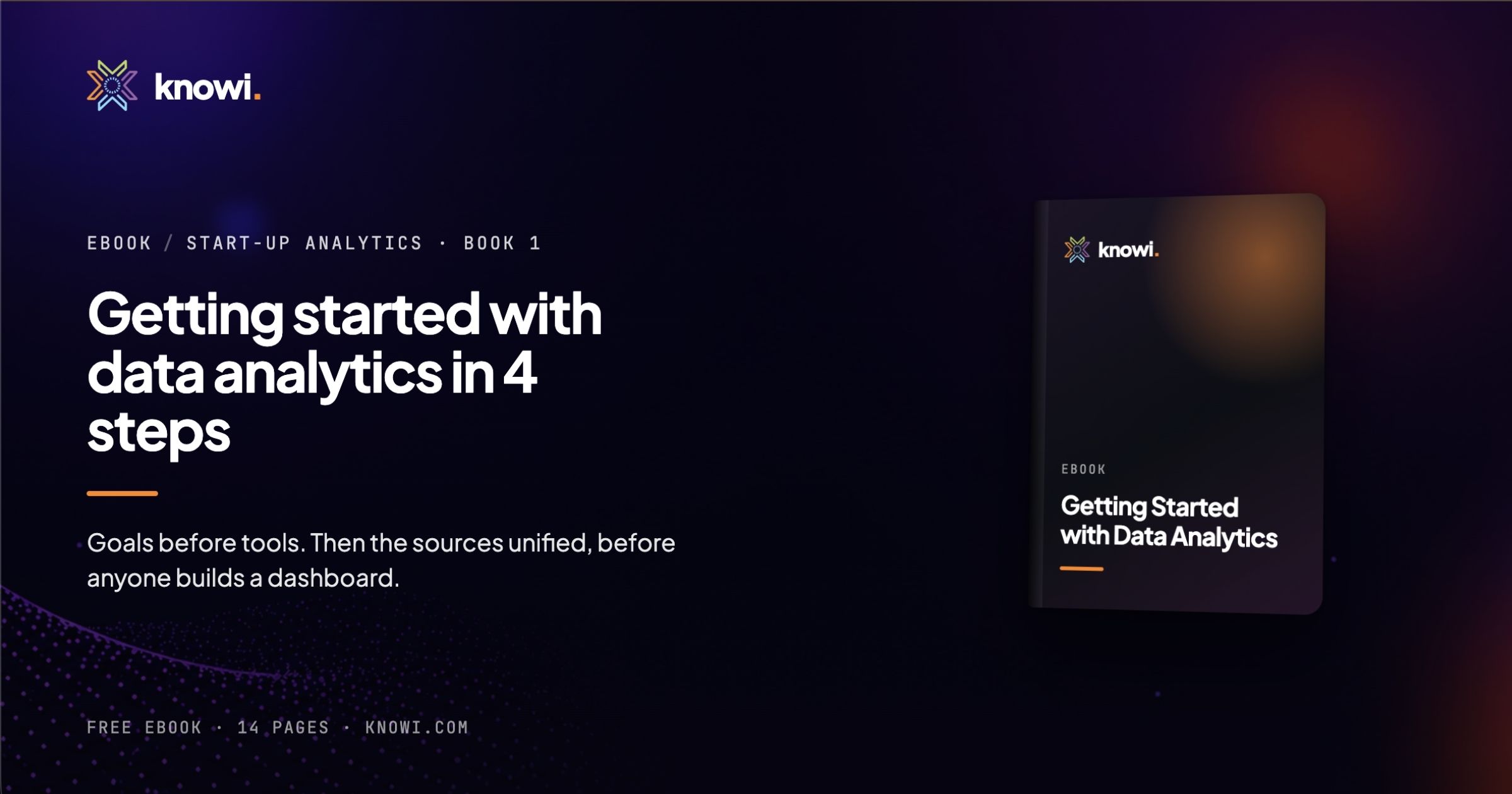 Ebook cover: Getting Started with Data Analytics